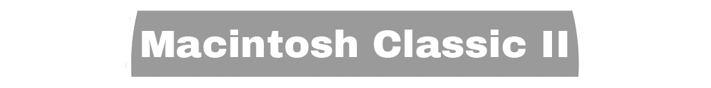 Macintosh Classic II