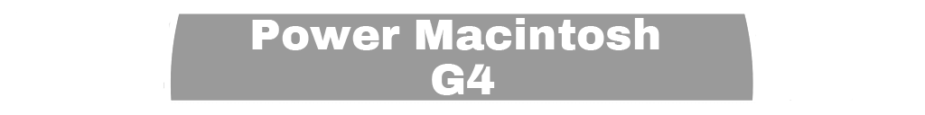 Power Macintosh G4 Blue
